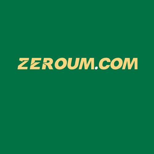 Logo da ZEROUM